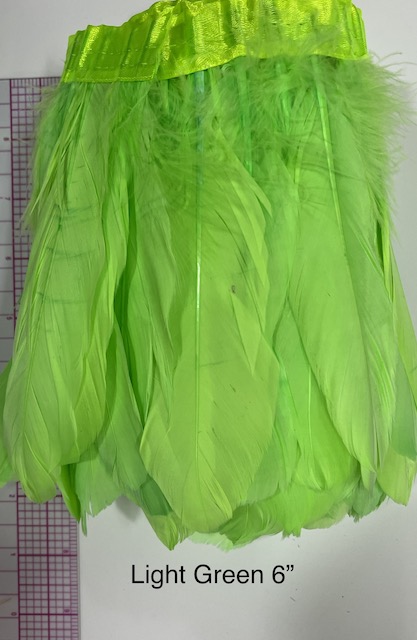 Nagorie Lt Green Feather 6"